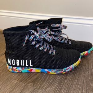 No bull high top trainers